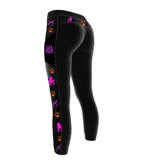 Limited Edition Dog Grooming Leggings - Poodle Trims