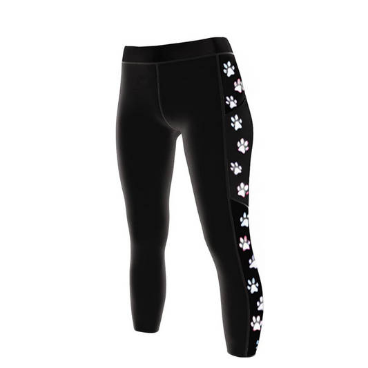 Grooming Leggings - Paw Print