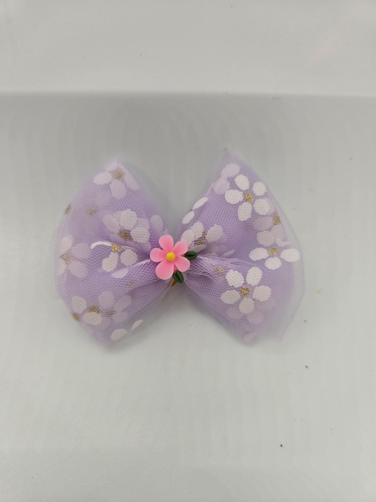 Floral Dog Bows - Set of 10