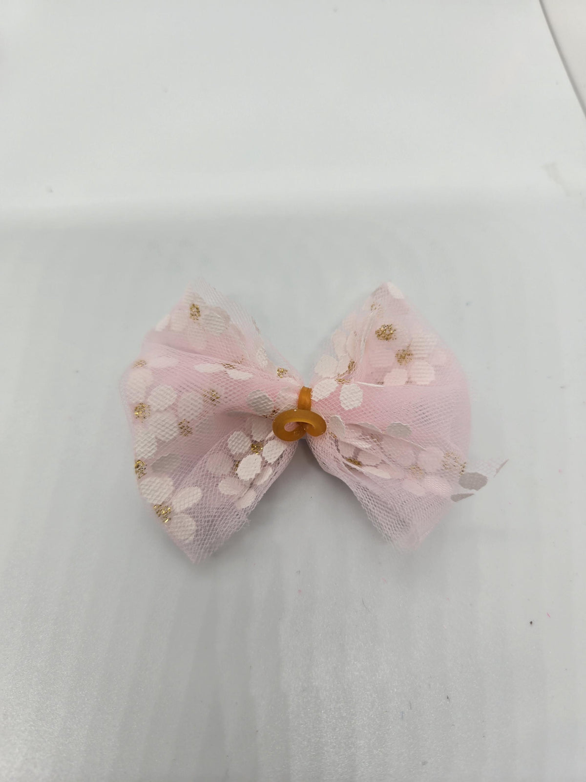 Floral Dog Bows - Set of 10