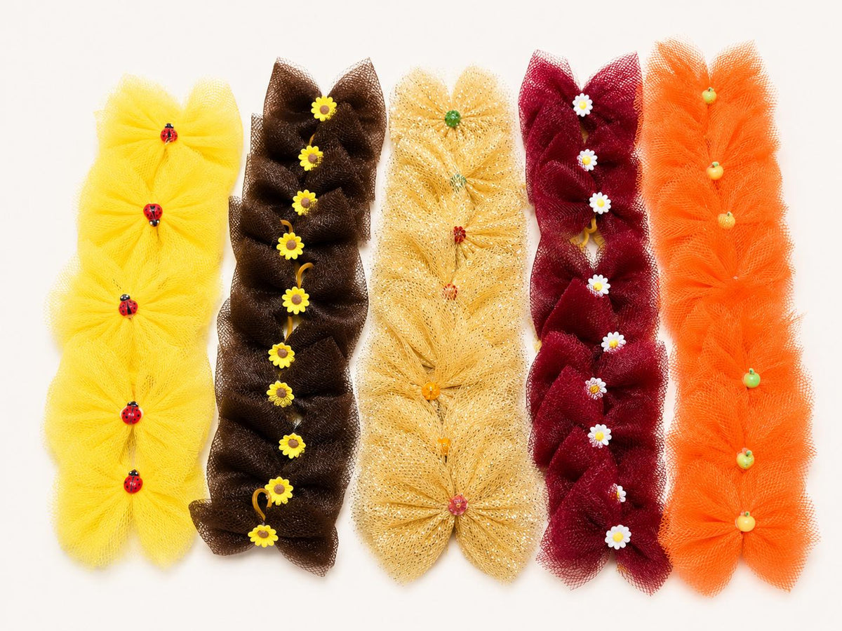 Fall Bow Box - 50 assorted