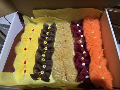 Fall Bow Box - 50 assorted